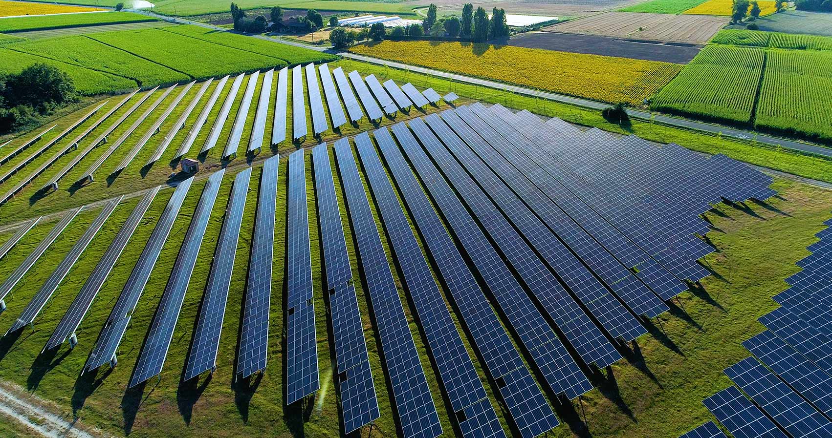 Photovoltaik-Anlage für Solarstromvermarktung
